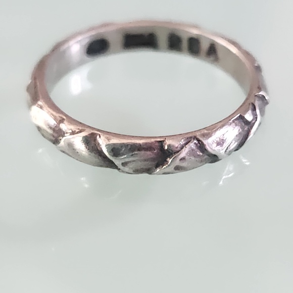 Georg Jensen Stacking Ring  28ASterling Silver Size 6.5 vintage